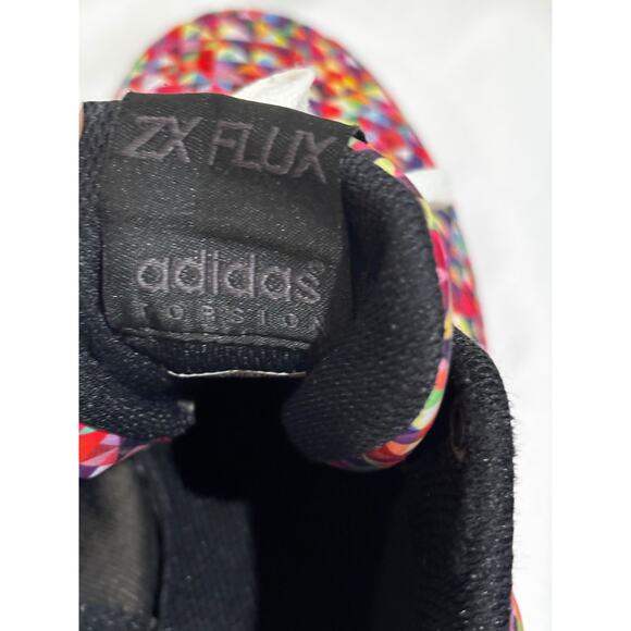 Size 12- adidas Mens ZX Flux Prism Colorful BrighGeometric unique Active Sports - Picture 6 of 9